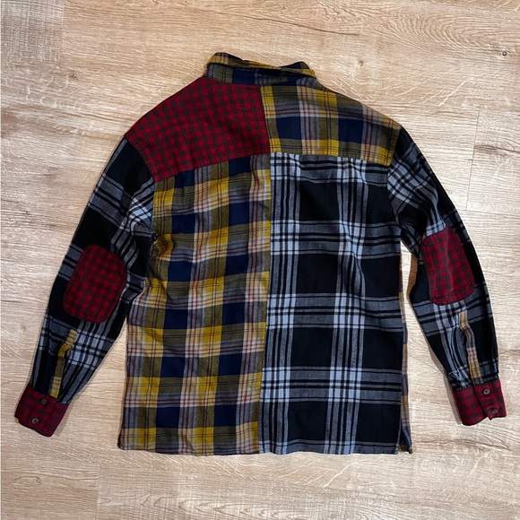 UO women’s  Multicolor Plaid Shirt - Picture 3 of 5